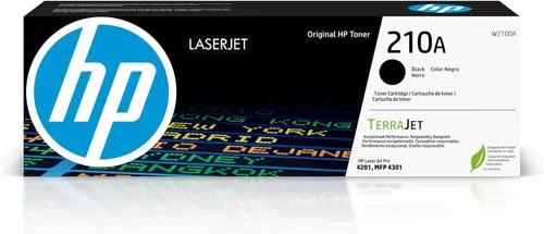 Miniatura 12 de Cartucho de tóner HP 210X negro de alto rendimiento Funciona con Color LaserJet Pro 4201, Color LaserJet Pro MFP 4301 Series W2100X
