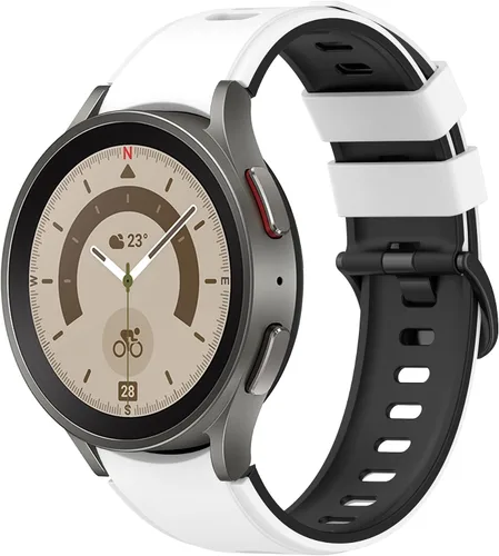 Miniatura 10 de VeveXiao Correa deportiva compatible con Samsung Galaxy Watch 5 Pro de 1.772 pulgadas/Watch 4 Classic 1.654 pulgadas/1.811 pulgadas, sin huecos