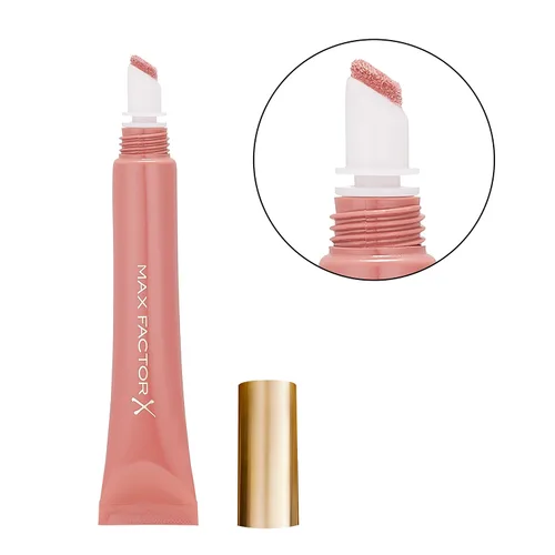 Miniatura 2 de Max Factor Colour Elixir Lip Cushion Gloss con aceite mineral y vitamina E, Nude Glory, 0.3 fl oz Gloria desnuda