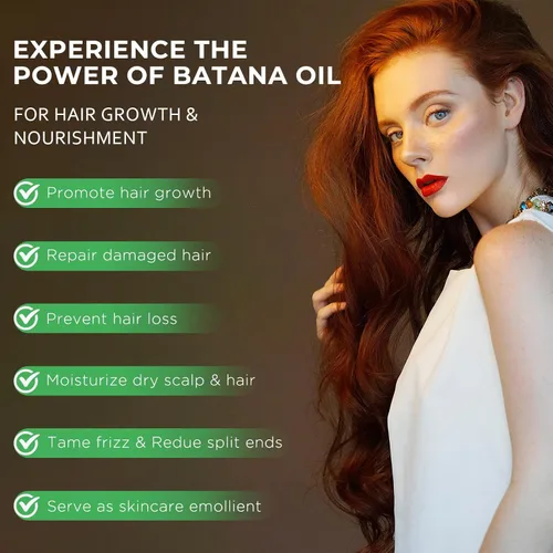 Miniatura 3 de Mysense Aceite de batana crudo para el crecimiento del cabello, 100% natural puro y sin refinar, aceite de Dr. Sebi, cuidado del cuero cabelludo