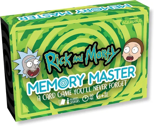 AQUARIUS Beetlejuice - Juego de cartas maestras de memoria, divertido juego de fiesta familiar para niños, adolescentes y adultos, regalo