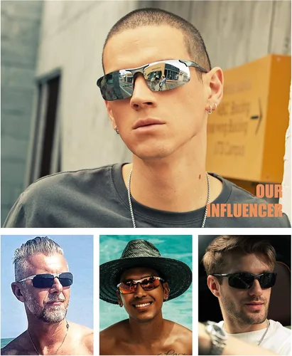 Miniatura 70 de Duco - Gafas de sol deportivas polarizadas para hombre con protección UV 8177s