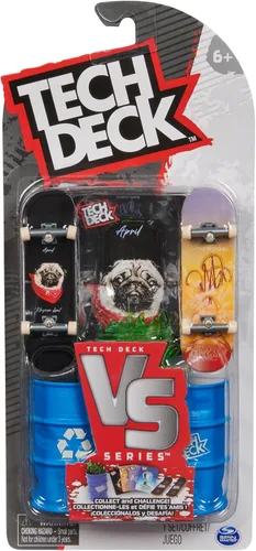 Miniatura 3 de Tech Deck Versus Series - Fingerboard Set of 2 with Obstacle, Trick Cards and Accessories (Random Selection - Assorted Products) for Fingerboarding