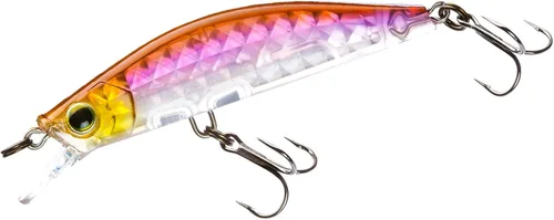 Miniatura 11 de YO-ZURI 3DR-X Señuelo Minnow Plano Pesado Hundible Prisma plateado negro