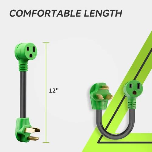 Miniatura 3 de RVMATE Cable adaptador de soldador, secadora de 30 amperios a adaptador de soldador de 50 amperios, convertidor de soldadura NEMA 10-30P a 6-50R