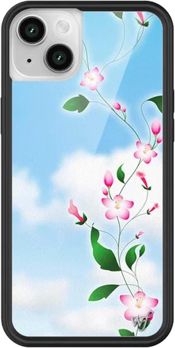 Miniatura 21 de Fundas Wildflower - Compatibles con Apple iPhone 14 Plus Parachoques protector negro, certificado de prueba de caída de 4 pies, propiedad