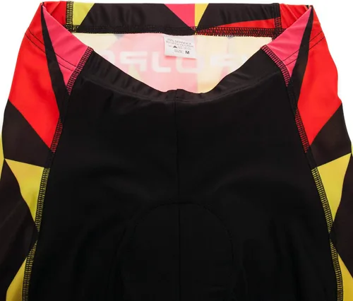 Miniatura 80 de Camiseta de ciclismo para mujer, manga corta y pantalones cortos de ciclismo acolchados para verano