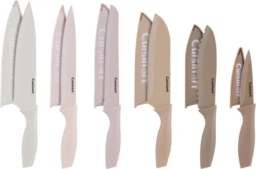 Miniatura 7 de Cuisinart Advantage Juego de Cuchillos de Cocina de 12 Piezas, Cuchillos de Acero Inoxidable con Revestimiento Antiadherente de Calidad Profesional