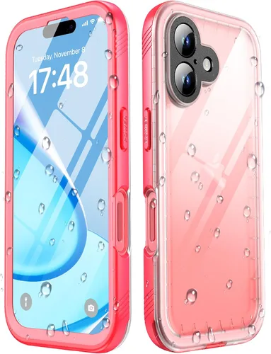 Miniatura 75 de SPORTLINK Funda impermeable para iPhone SE 3rd 2022/iPhone SE 2nd 2020/iPhone 7/8 - Con protector de pantalla integrado, funda impermeable de cuerpo