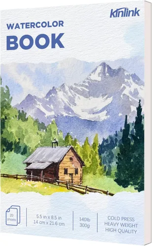 Miniatura 7 de 100 PIEZAS 4x6 Papel de Acuarela a Granel, 140 lb/300 g Papel Grueso Prensado en Frío para Niños y Adultos, Papel de Arte Blanco para Dibujo