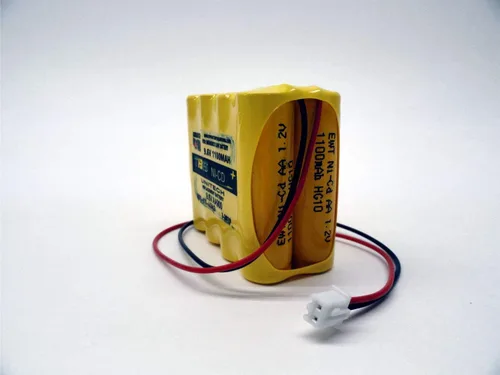 Miniatura 3 de 5PC Unitech AA900mAh 9.6V batería luz de emergencia 9.6V 1.1Ah NiCD