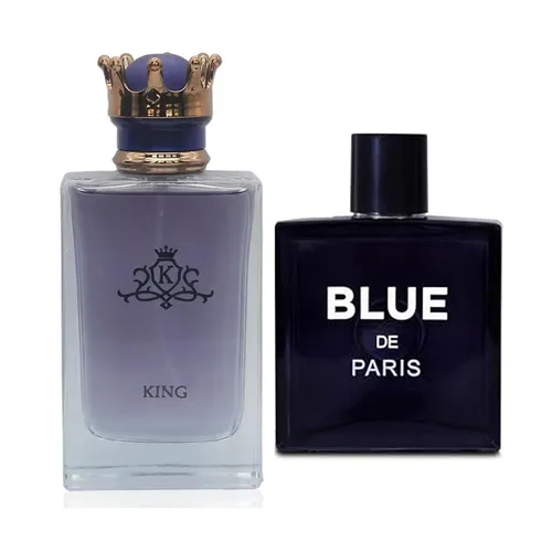 Miniatura 26 de King&1 Billion Lucky Men Colonia Set Eau De Parfum Spray para hombres, notas afrutadas enriquecidas por una fuerte fragancia a base de madera, ideal