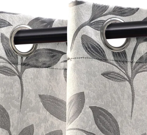 Miniatura 2 de SUPERIOR Cortinas Opacas, Oscurecimiento de Habitación Acento de Ventana para Dormitorio, Bloqueo del Sol, Térmicas, Cortinas Bohemias Modernas, Gris