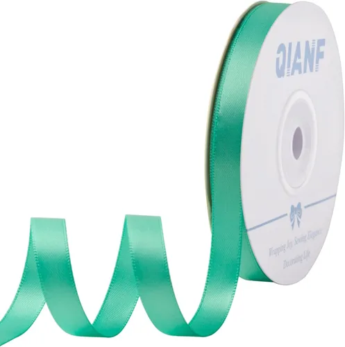 Miniatura 69 de QIANF Cinta plateada de satén de doble cara de 1-1/2 pulgadas para envolver regalos, lazos para el pelo, hacer cintas para el cabello, bandas