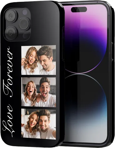 Miniatura 11 de Easycosy Fundas personalizadas para teléfono con imagen para 17, 16, 15, 14, 13, 12, 11 Pro/Max/Mini Air XR X Xs Max de doble capa de defensa