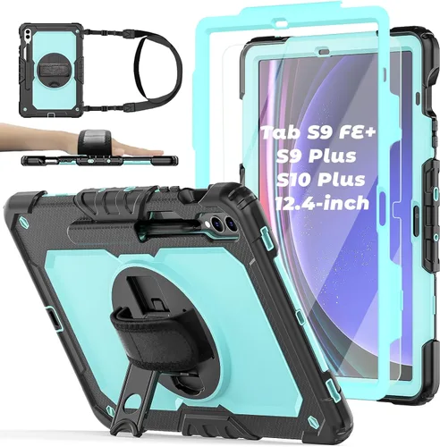 Miniatura 14 de Funda para Samsung Galaxy Tab S8/S7 de 11 pulgadas 5G Funda para Tableta 2022/2020, [con Protector de Pantalla de Vidrio Templado], Soporte