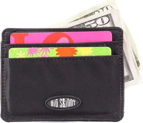 Miniatura 2 de Big Skinny Mini cartera delgada de cara abierta, con capacidad para hasta 9 tarjetas