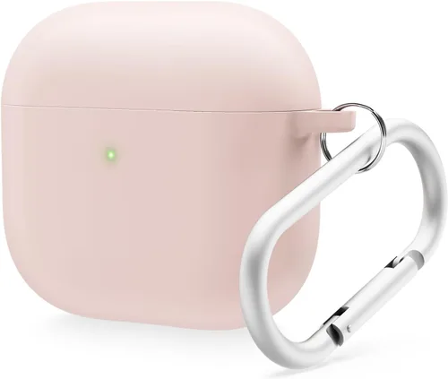 Miniatura 10 de elago Funda híbrida líquida compatible con AirPods 4, compatible con AirPods de 4ª generación, protección de triple capa, llavero incluido, carga