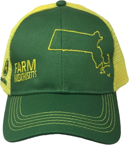Miniatura 124 de John Deere Gorra de béisbol con logotipo y malla trasera con contraste, para hombre