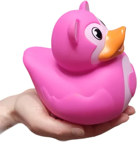 Miniatura 7 de Big Rubber Ducky - Mezcla coleccionable (5.5 pulgadas) de alienígena, robot, dinosaurio, splat, ninja, confeti, corazón rosa, amarillo, unicornio