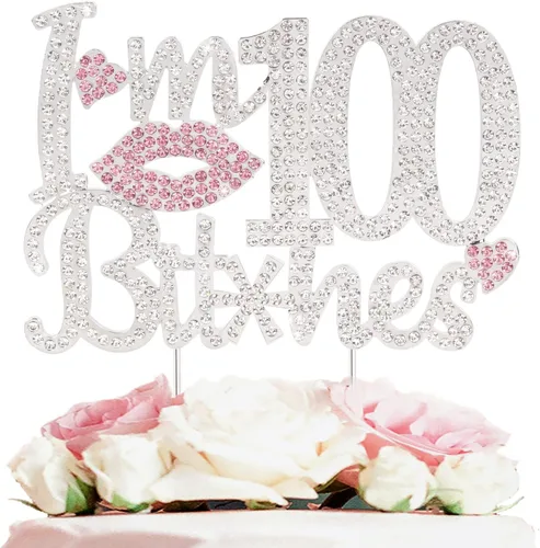 Miniatura 10 de ¡Soy el topper de pastel de cumpleaños número 15 divertido en oro y rosa con strass - ¡Feliz cumpleaños número 15, saludos a los quince años!