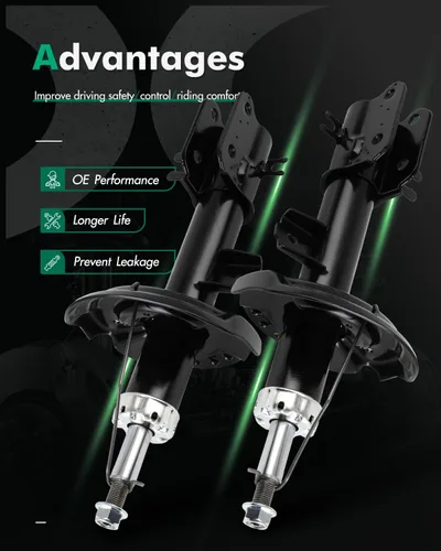 Miniatura 2 de SCITOO - Amortiguadores delanteros para Chevy se adapta a amortiguadores Chevy 2013-2015 para amortiguadores Chevy Spark 3330089 73019 3330090 73020