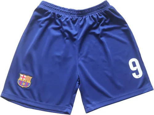 Miniatura 5 de Juego de calcetines cortos de fútbol para niños 20232024 Barca Home #9 Robert Lewandowski Football Soccer Kids Jersey, tallas juveniles