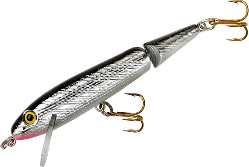 Miniatura 15 de Rebel Lures Señuelo de pesca de pececillo articulado en forma de cangrejo Plateado/Azul