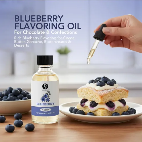 Miniatura 3 de Dolce Flav Extracto de Arándano – 2 Onzas Kosher Soluble en Aceite, Sin Azúcar, Saborizante Concentrado de Arándanos Maduros para Repostería