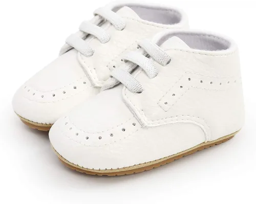 Miniatura 4 de Zapatos para bebé niño y niña, uniformes de boda, zapatos de vestir Oxford, zapatos de suela antideslizante, mocasines planos para niños pequeños