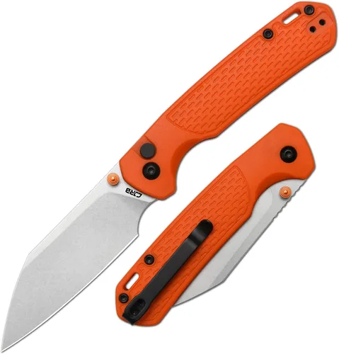 Miniatura 13 de CJRB Cuchillo de Bolsillo Pyrite-Light, Cuchillo Plegable con Hoja de Acero AR-RPM9 de 3.34'', Cuchillo de Bolsillo Pequeño con Clip de Bolsillo