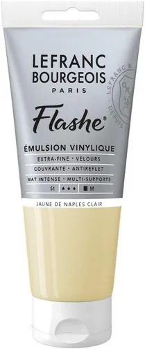 Miniatura 9 de Lefranc Bourgeois Flashe - Pintura de vinilo, tubo de 2.7 onzas, color blanco