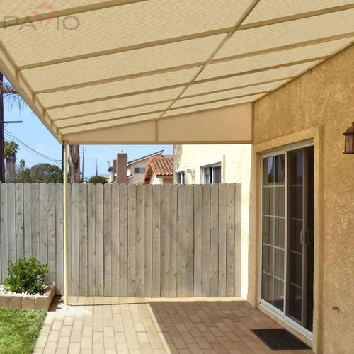 Miniatura 7 de Patio Rollo de Tela de Sombra Solar de 12' x 40' Tela de Sombra 6/8/12 PIES para Patio, Vela de Malla para Exteriores Toldos de Sombra Solar