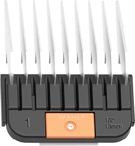 Miniatura 4 de WAHL Cortadora Profesional para Animales de Acero Inoxidable con Peine Guía Accesorio de Cuchilla Desmontable para Mascotas - #2, Longitud de Corte