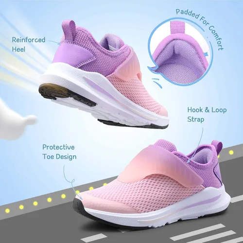 Miniatura 5 de DREAM PAIRS Zapatillas deportivas para niños y niñas, tenis para correr y correr para niños pequeños y grandes