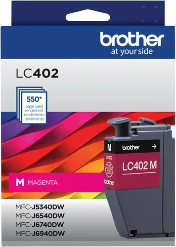 Miniatura 9 de Brother Cartucho de tinta negro de alto rendimiento LC402XLBK genuino