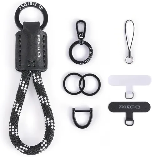 Miniatura 14 de Correa de anillo de dedo para teléfono 1, lengüeta de sujeción para teléfono, correa para teléfono, llavero, llavero 2, dijes para funda