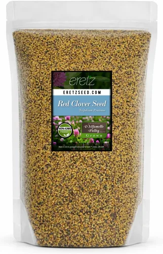 Miniatura 9 de Semillas de trébol rojo (25 libras) – Elige el tamaño. Semillas prémium de Willamette Valley, cultivadas en Oregon, sin rellenos, sin