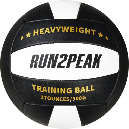 Miniatura 10 de RUN2PEAK Setter Training Volleyball Official Size 5 Volleyballs Heavy Weight Ball PU Practice Volley Balls for Indoor Rebounder Equipment Setters