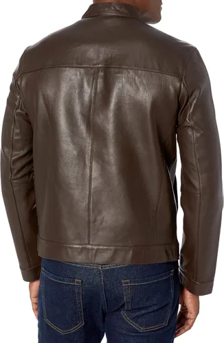 Miniatura 3 de Cole Haan Chaqueta de cuero para hombre
