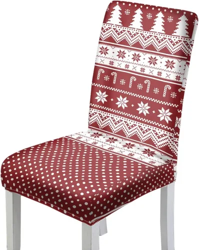 Miniatura 19 de Rnyleeg Fundas de silla de Navidad para sala de estar, diseño de muñeco de nieve azul, estampado de pájaros, fundas para sillas de comedor, 1