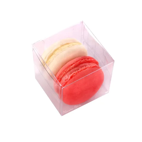 Miniatura 6 de Macarons franceses - Paquete de 5 unidades (azul y blanco)