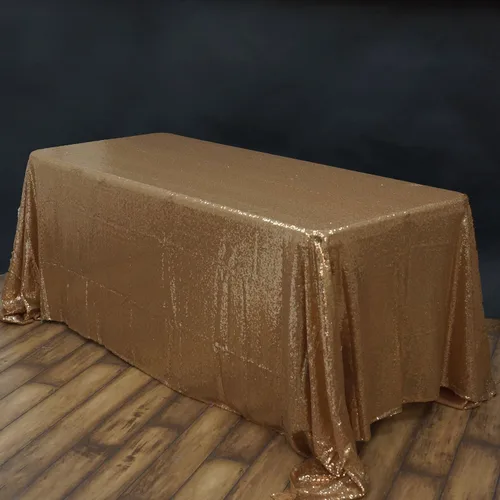 Miniatura 6 de BalsaCircle - Mantel rectangular negro de 90 x 156 pulgadas para bodas, fiestas, pasteles, postres, eventos, mantelería