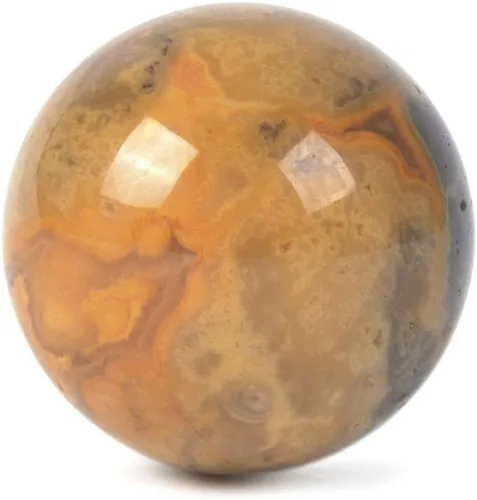 Miniatura 17 de Justinstones Jade Blanco Natural Pulido 20mm Piedra Preciosa Bola de Energía de Cristal Curativo Esfera Redonda Espécimen de Colección Piedra