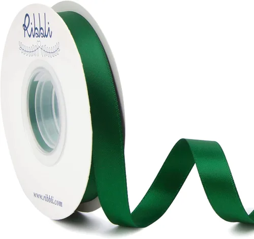 Miniatura 89 de Ribbli - Cinta de satén de doble cara dorada, 1 pulgada x 25 yardas, uso para ramo de lazos, envoltura de regalos, decoración de boda Dorado