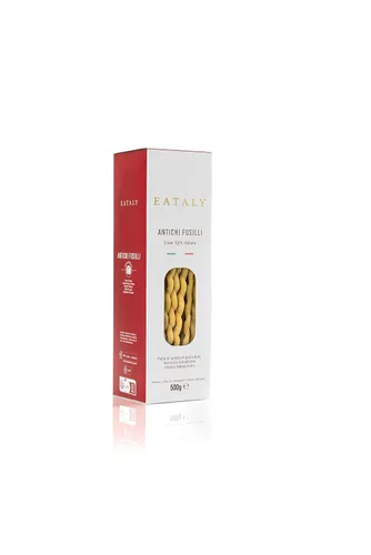 Miniatura 4 de Eataly Fideos de Pasta Italiana Antichi Fusilli - Caja de 500g (17 oz.) - Sémola de Trigo Duro Auténtica - Hecho en Italia - Fideos Secos