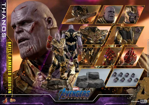 Miniatura 11 de HOT TOYS 1/6 Avengers: Endgame MMS564 Thanos Battle Versión dañada