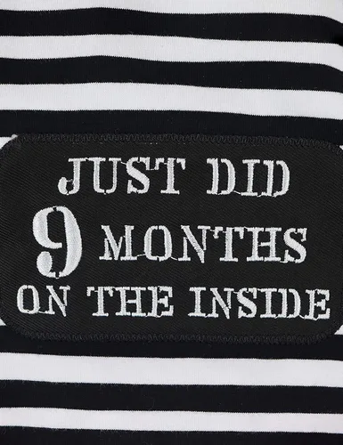 Miniatura 4 de Ropa de bebé niño, ropa de bebé niño con letras impresas, mameluco con mangas de tatuaje para niño