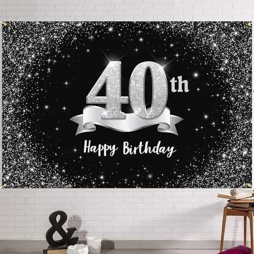 Miniatura 22 de HAMIGAR Telón de fondo de pancarta de feliz 10 cumpleaños de 6 x 4 pies, decoraciones de cumpleaños de 10 años, suministros de fiesta para niñas