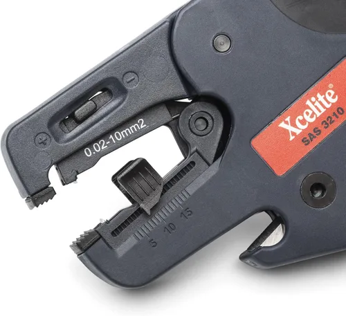 Miniatura 4 de Pelacables autoajustable con muelle, Xcelite SAS3210, rango de desforre de 32-10 AWG, longitud de 7-1/2", agarre de fibra de vidrio